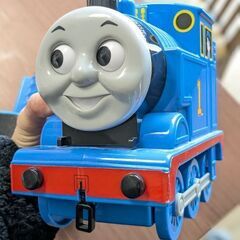 値下げトーマス貯金箱の画像