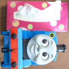 値下げトーマス貯金箱の画像