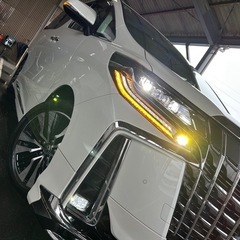 【総額526.4万円】トヨタ アルファード 30後期 2.5S Cパッケージ  ETC/前後サンルーフ/ナビ/リアモニター/モデリスタエアロの画像