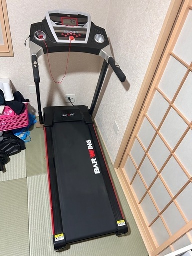 ランニングマシーン　ルームランナー 　BAR WING BW-SRM16