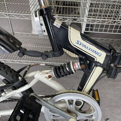 SPALDING 20インチ 折りたたみ自転車 ６段変速 自転車 サスペンション スポルディング 訳あり品 札幌市手稲区