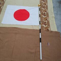 くまねず《姫路》(新品未使用)【日の丸】900mm x 665mm 国旗/日の丸の旗(棒受付き)の画像