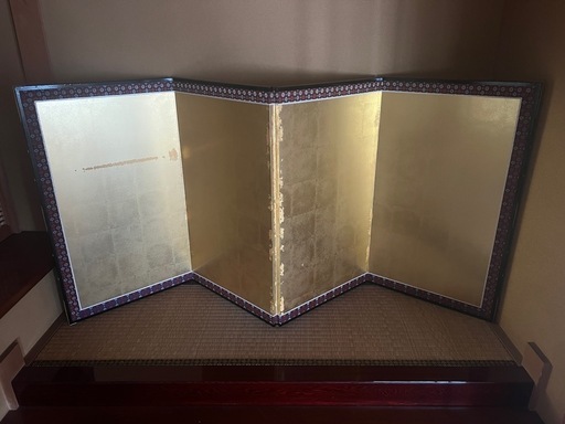 金屏風 屏風
