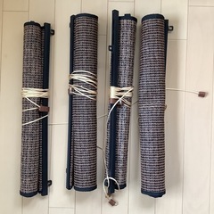 巻上げ式　ロールスクリーン(すだれ)の画像