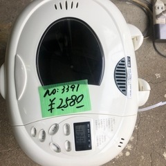 NO:3391 ホームベーカリー　　美品超お買い得品❣️