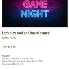 Game night 
