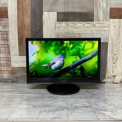 即日受渡❣️シャープ19型液晶テレビWチューナー外付けHDD録画...