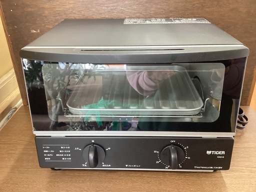 美原店 タイガー TIGER オーブントースター KAK-G101 2023年製 黒