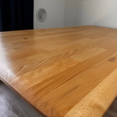 ニトリ　ダイニングテーブル　Nコレクション　天然木の画像