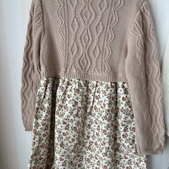 👧120cmキムラタン*ビケットクラブのワンピース2点set!!美品の画像