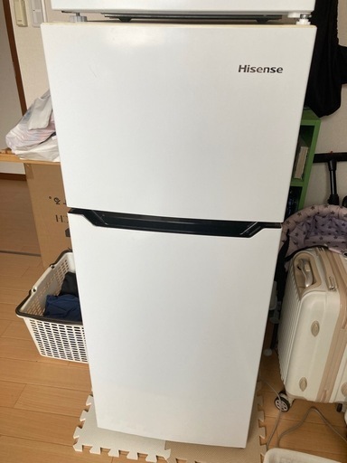 Hisense 2ドア冷凍冷蔵庫\n
