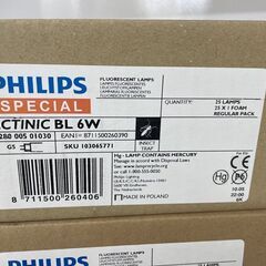新品 6箱セット フィリップス 【捕虫器用ランプ】 ACTINIC BL 6W 25本×６箱 150本 PHILIPS 札幌市手稲区の画像