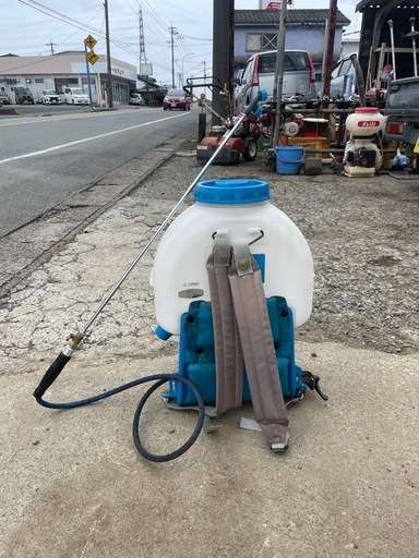 丸山　背負式動墳　動力噴霧器