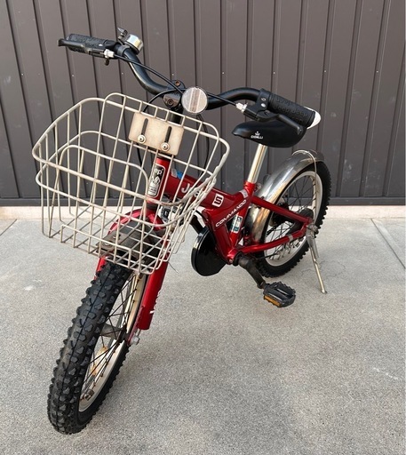 ?JEEP 子供用自転車 16インチ赤?　補助輪付