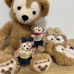 ダッフィーぬいぐるみ