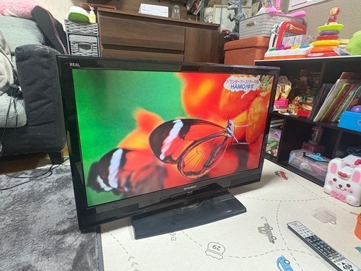 ジャンク品　MITSUBISHI液晶テレビ