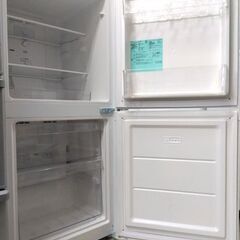 Haier 冷蔵庫 121L 2022年製 JR-NF121A ホワイト ファン式 2ドア 右開き キッチン 家電 ハイアール 単身 一人暮らし 札幌市 中央区 南12条の画像
