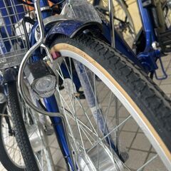 🚴新品未使用!!/21テクノロジー/26インチ/電動アシスト自転車/3段階ギア/オートライト/№784🚴の画像