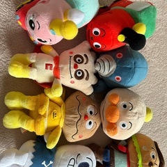 アンパンマン　ぬいぐるみ　8個セット