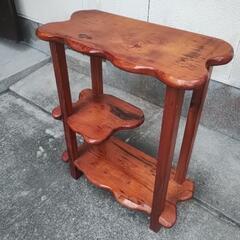屋久杉和風家具テーブルの画像