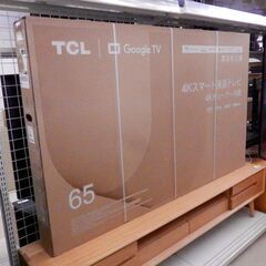 ☆新品未使用  TCL 65V型 4K Google TV 液晶...