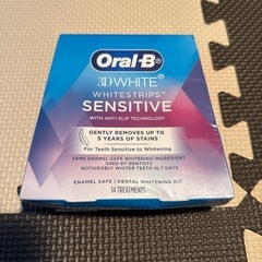 Oral-B 3D WHITE ホワイトニングシートの画像