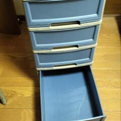【値下げ】5段カラーボックス　引き出しの画像