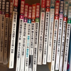 将棋世界　　30冊＆オマケの画像
