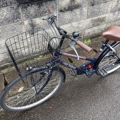 【26インチ自転車】6段変速　チェーン、鍵新品❗️スペアキーあり　若林自転車　浜大津店　SALE中❗️の画像