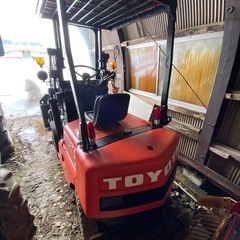 トヨタ　除雪機　農機具　ショベル　ローダの画像