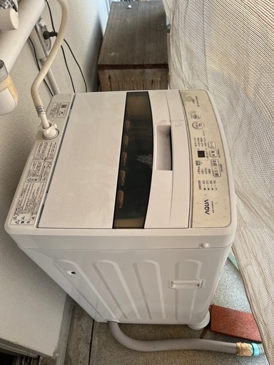 【終了】2023年購入AQUA縦型洗濯機