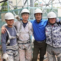 【高所塗装スタッフ】年間休日120日以上／高収入・賞与2回4ヶ月／送電鉄塔や橋梁などの塗装工事の画像