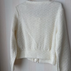 120cm🌸入園式などに♡フォーマルカーディガンとH＆Mの星柄セーター2点set!!美品の画像