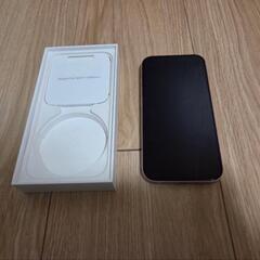 iPhone15中古　ピンクの画像