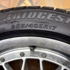 スバル純正 BBS 17インチ タイヤホイール４本 の画像