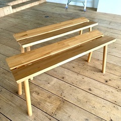 【再投稿】※残り1 ※  IKEAのウッドベンチ