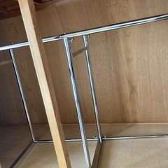 押入れ収納 ハンガーラック パイプハンガーの画像