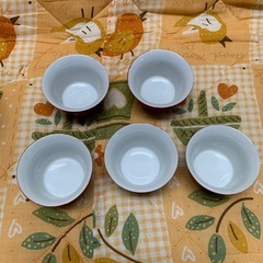 湯呑み　九谷永樂　5個