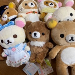 リラックマ　ぬいぐるみセット