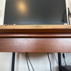 天板DIY 木目が綺麗な作業デスクの画像