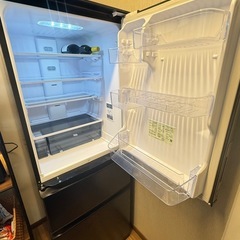 【両開き冷蔵庫374L】SHARP SJ-PW37Kの画像