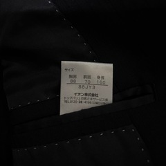 男性用スーツ(黒 )
の画像