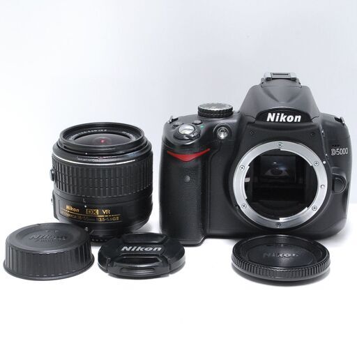 ⭐️箱付き⭐️Nikon D5000⭐️スマホ転送セット⭐️画面が回転⭐️自撮りOK⭐️