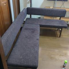 長椅子　ソファ　ダイニングチェア