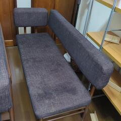 長椅子　ソファ　ダイニングチェアの画像