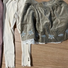 女の子100サイズ　秋冬服まとめ売り　すみっコぐらし　キティの画像