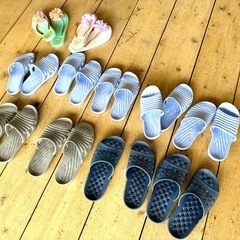 【取引中】※値下げ※たくさんのスリッパ&サンダル全部まとめて