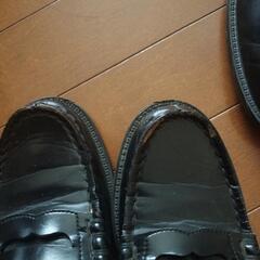 中学生革靴の画像