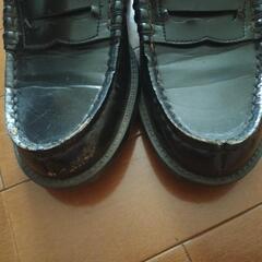 中学生革靴の画像