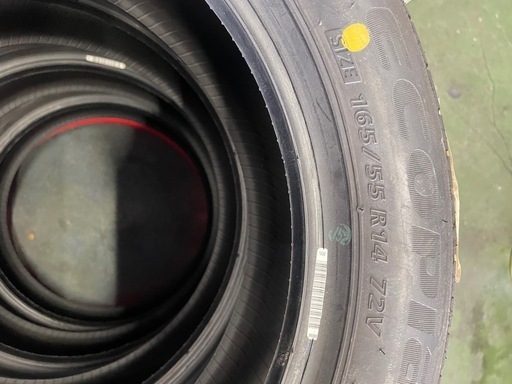 ブリヂストンエコピアNH200C 未使用品 165/55R14 